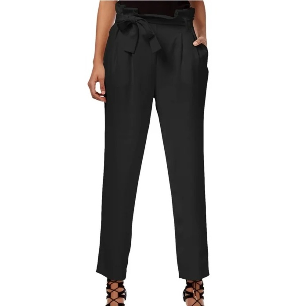 Rachel Roy Womens Paper Bag Trousers